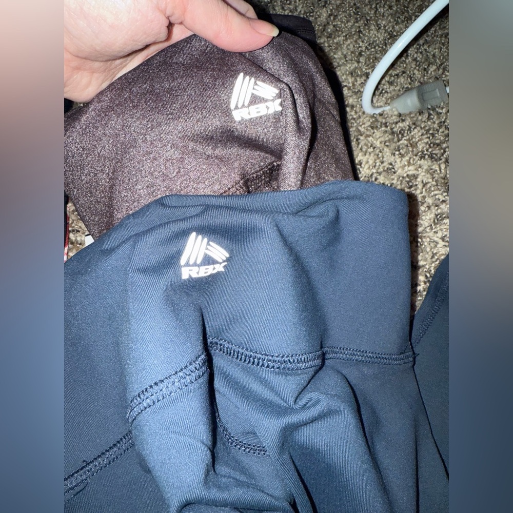 2 pairs of capri leggings nwt - Picture 2 of 3